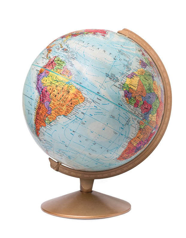 Desk globe